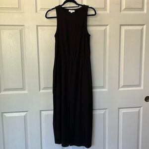 Weekend Los Angeles Black Dress with Front Slit